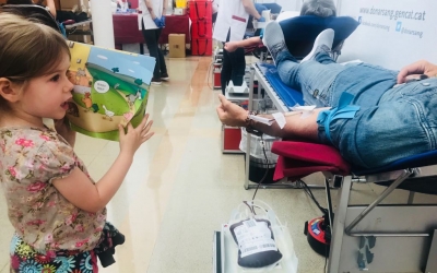 Els estudiants de l'Escola Samuntada han estat tot el matí al Taulí/ Cedida